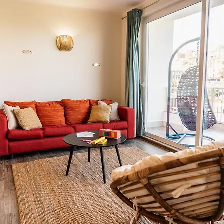 A In With Gorgeous Views Apartament Mellieħa